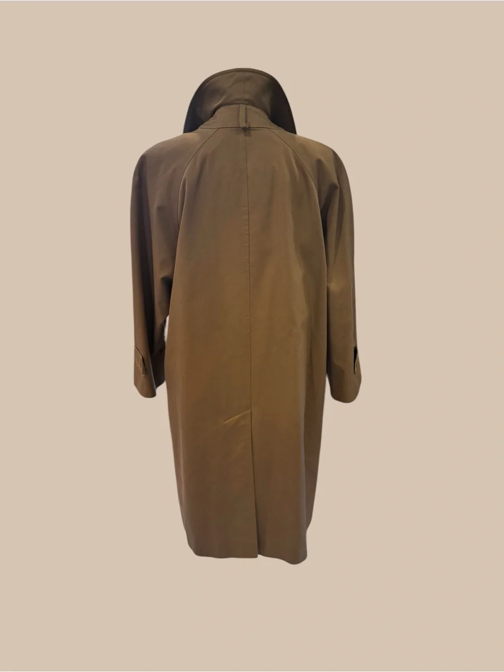 Burberry Beige Trench Coat with Signature Checked Lining - Picture 2 of 7